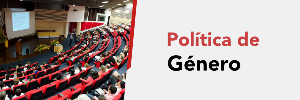 Banner politica de género
