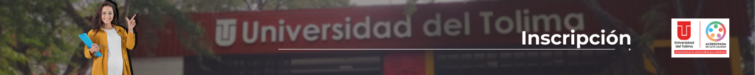 Banner inscrippción