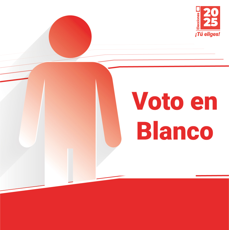 VOTO EN BLANCO