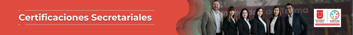 Certificaciones Secretariales