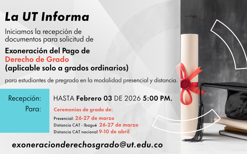 Derechos de grado2026 A web