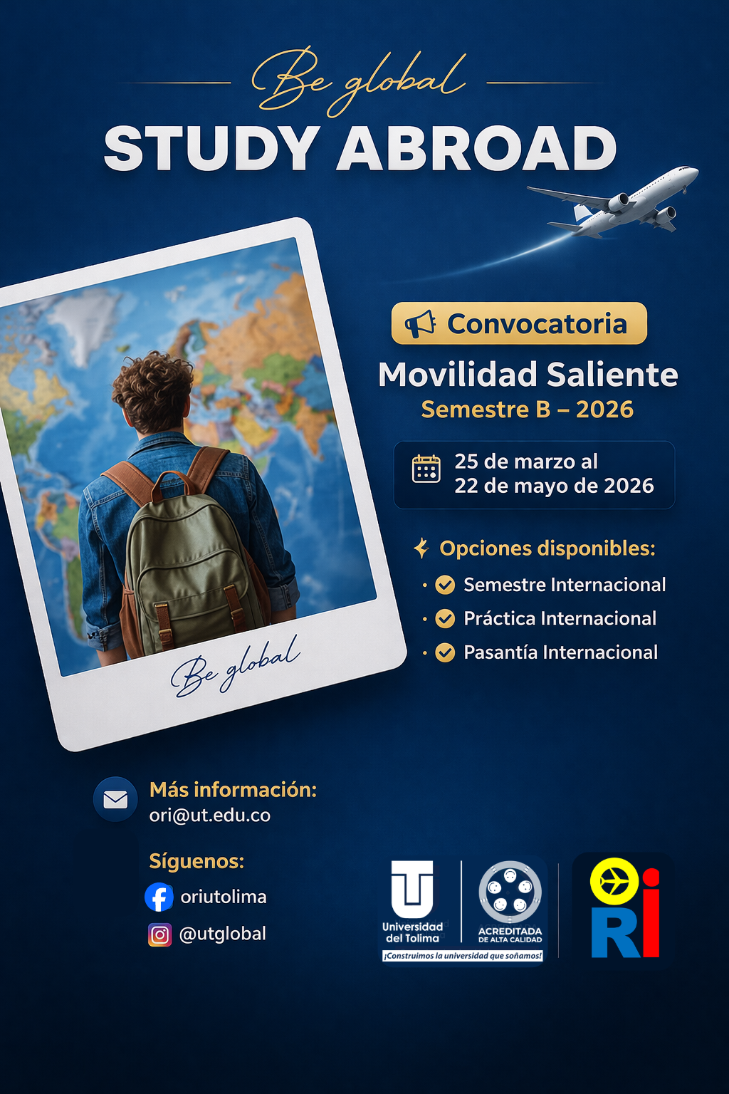 Calendario Movilidad Outgoing 2026-B