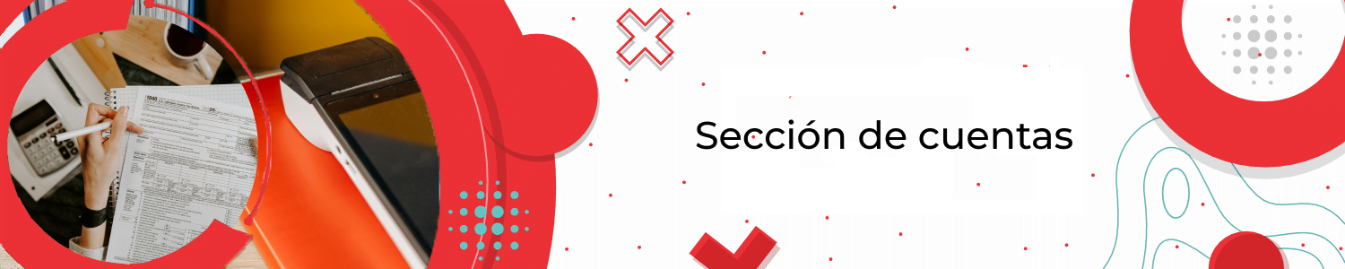 Banner Sección de cuentas