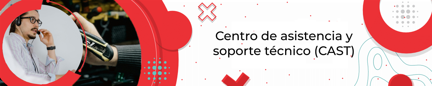 Banner Centro de asistencia y soporte técnico CAST